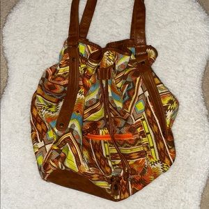 NWOT Y2K Vintage Satchel Shoulder Drawstring Bag